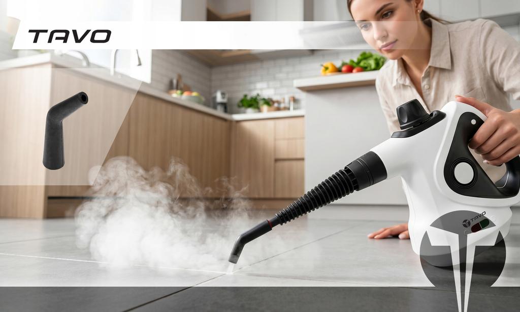 1600W Steam Cleaner and Mop for Upholstery, Windows and Floors - 5 Bar