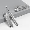 Seesoo Portable 3-Piece Gray Nail Clipper Set
