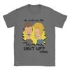 Funny Bickering Shut Up Beavis and Butthead T Shirt Cotton Casual TShirt Crewneck  Tees Short Sleeve Clothes 4XL 5XL 6XL