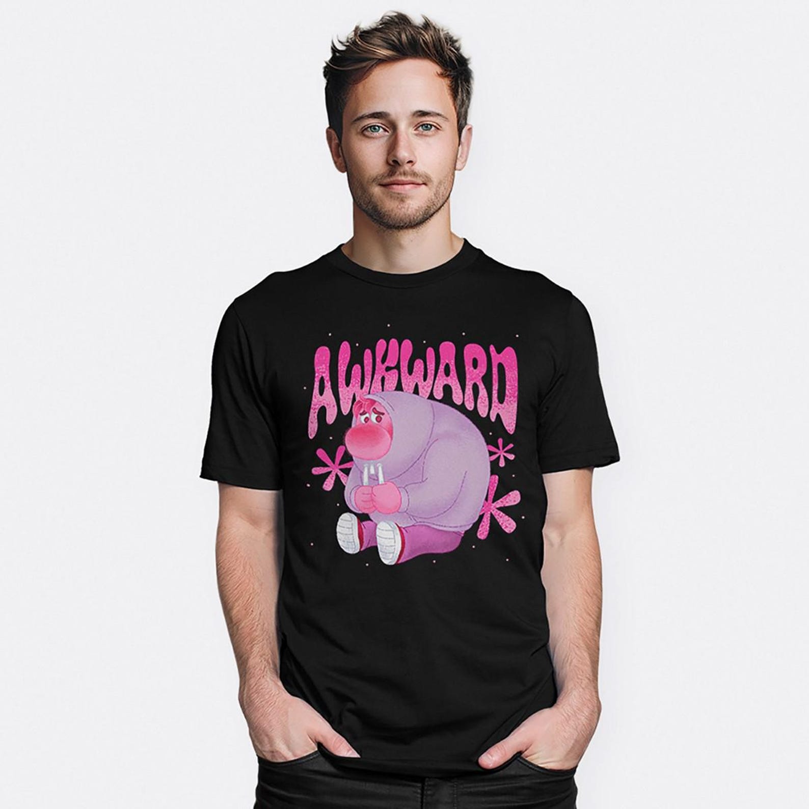 Inside Out Embarrassment Awkward T-Shirt, Men s and Women s Sizes (NSD-581521) XL