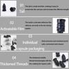 Tire Repair Rubber Nail, Vacuum Tire Repair Kits Spiral Rubber Nails, Self-Service Car Wheel Puncture Repair Screws For Car, Motorcycle, Truck,