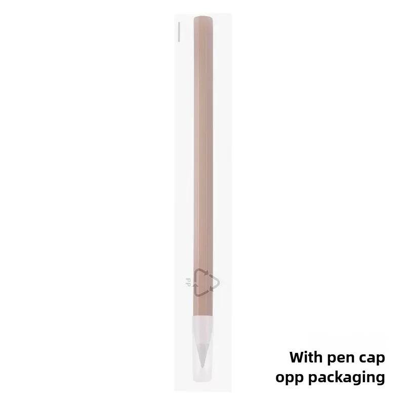 6/1 PCS 6 Colors Metal Eternal Pencils No Ink Infinity Pencil For Kids Art Sketch Color Drawing Pen Office School Supplies