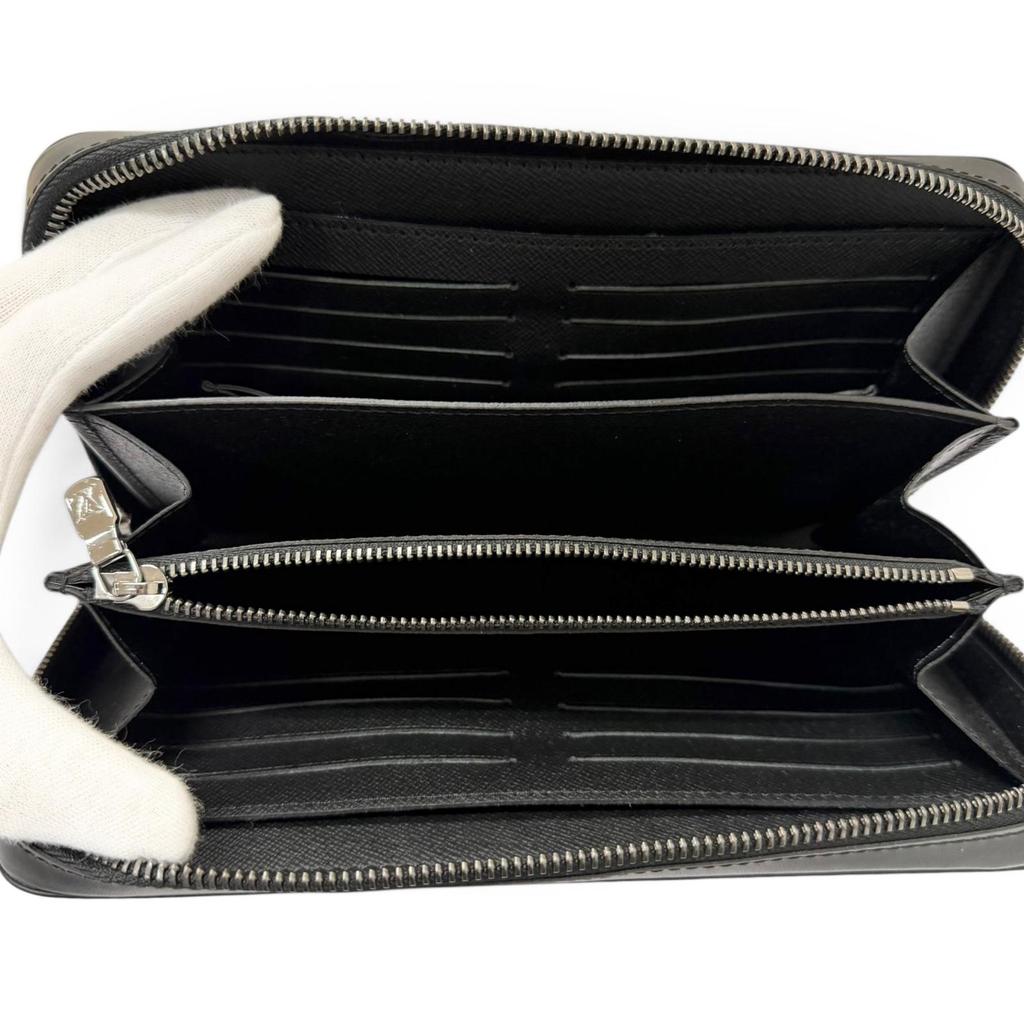 Excellent LOUIS VUITTON Purse Zippy XL Zip Around Leather Wallet Organizer Used