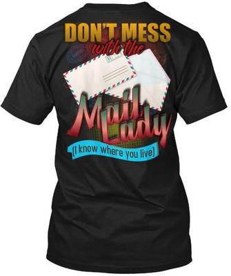 Postbote T-Shirt Hergestellt in den USA Größe S bis 5XL
