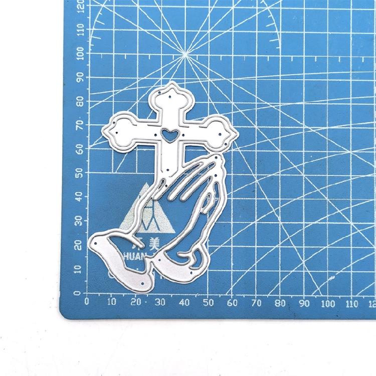 Crucifix Applaud Metal Cutting Die Paper Art Cutting Templates Party Ornaments