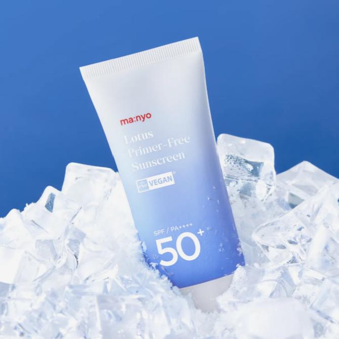 MANYO FACTORY Солнцезащитный крем Lotus Primer Free SPF50 PA++++ 50 мл