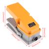 Heavy Duty LT4 Foot Switch Pedal Cast Aluminum 3A 380V Self-reset Power Control