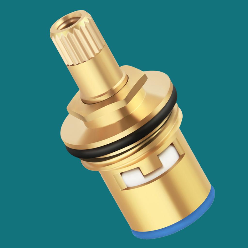 Professioanl Heavy-Duty Brass Water Shut-Off Valves Stop Valves G1/2/G3/4 Space-saving Stop Valves for Laundry Rooms