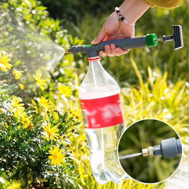 Neue Luftdruck-Sprühgetränkeflasche Allgemeine Bewässerungsbrause Gartenarbeit Gemüsebewässerung Desinfektion Zerstäubungsstab Spray