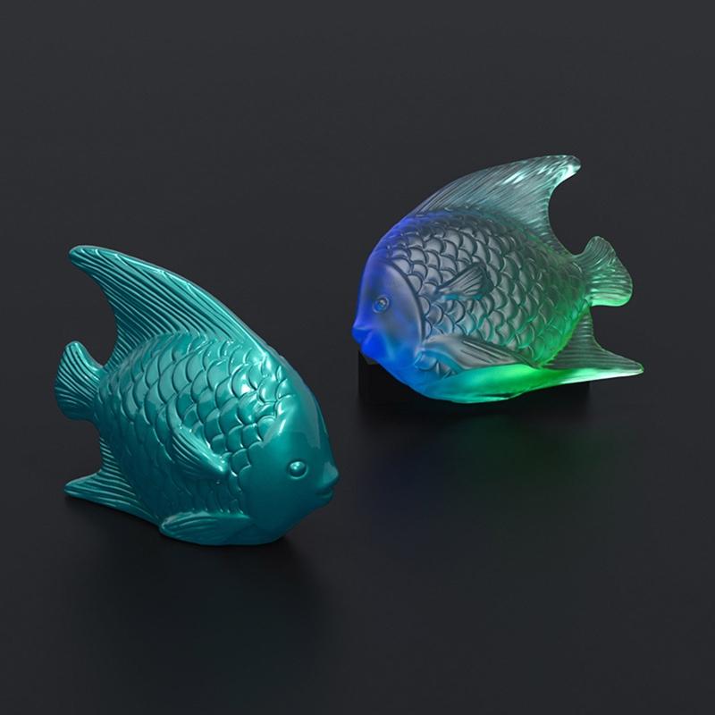 Fish Silicone Resin Mold DIY Fish Ornaments Wall Pendant Decor Desktop Decor Animal Resin Mold for Women DIY Craft