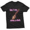 Yes I Can Drive A Stick Funny Halloween Spooky Witch T-Shirt