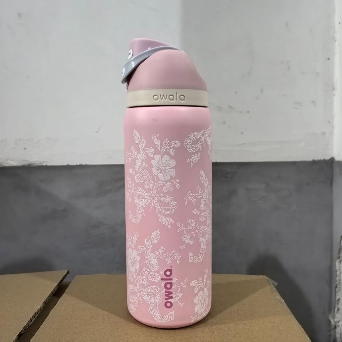 

Ізольована туристична чашка для води Owala Style з нержавіючої сталі 304 32oz