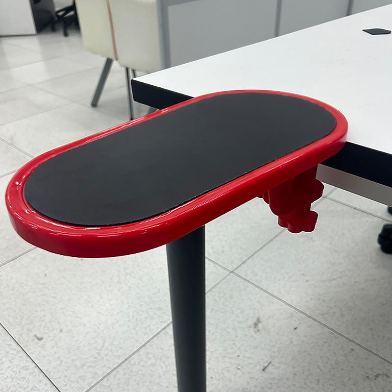 Computer Arm Rest For Desk Adjustable Ergonomic Wrist Rest Support For Keyboard Armrest Extender Rotating Mouse Pad Holder
