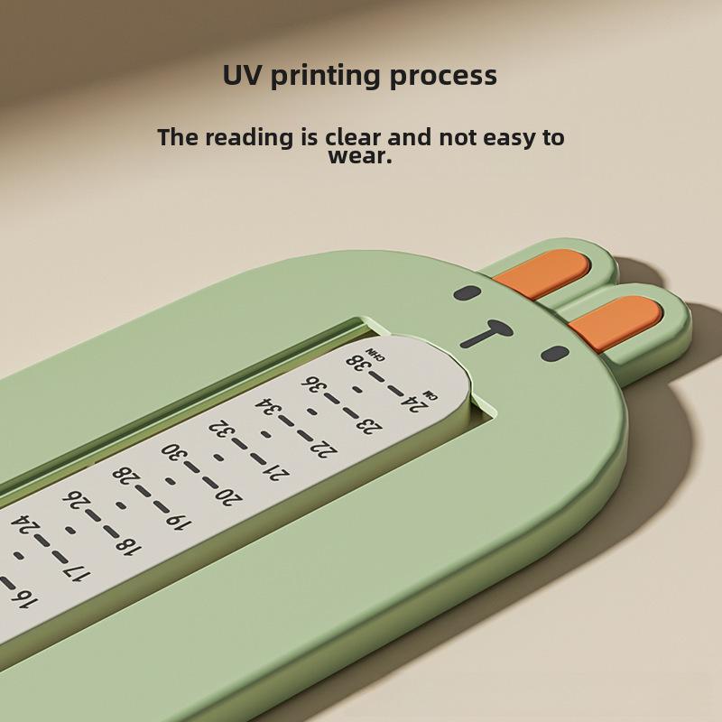 Universell spädbarns- och barnfotmätare för skor