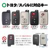 [KUNIO] Toyota Dedicated Relay Attack Prevention Key Case, Smart Key Holder, PU Leather, Zinc