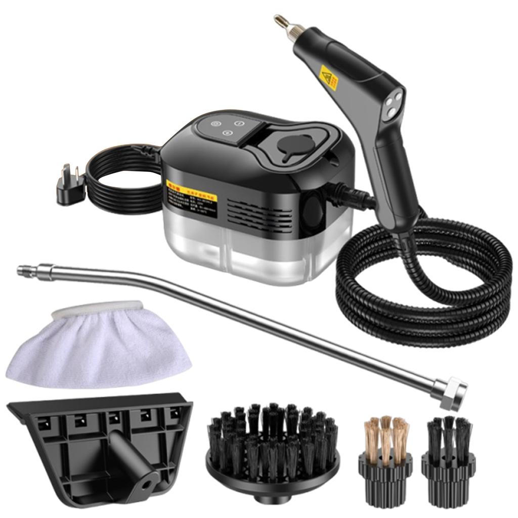 1500W Portable Steam Washer High Temperature Pressurized Steam Cleaning Machine with 6 Steam Levels for Home Car Kitchen More