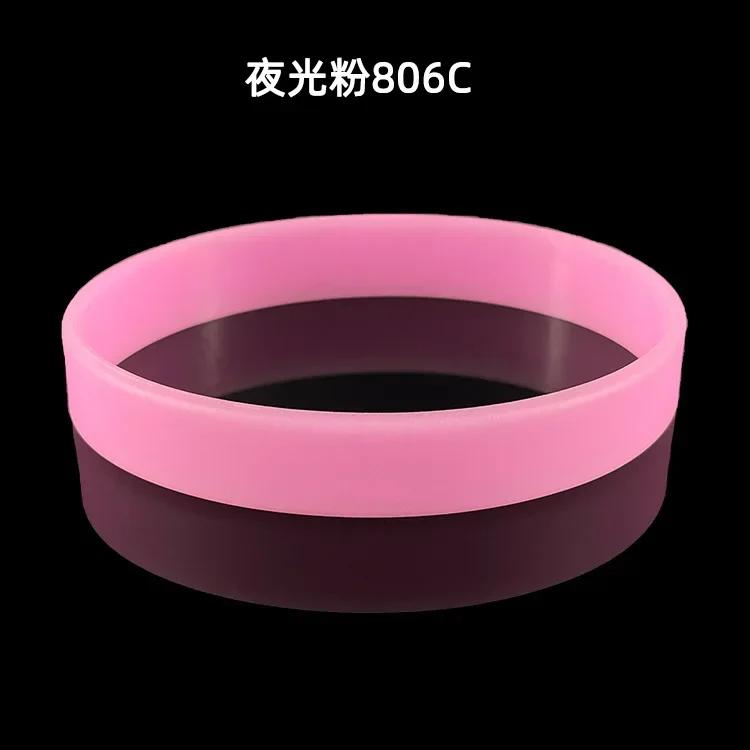 

Paw Patrols Wristband High Quality Debossed Silicone Luminous Wristbands Promotional Bracelet Hand Bands Party Supplies Gift 1pcs рожевий