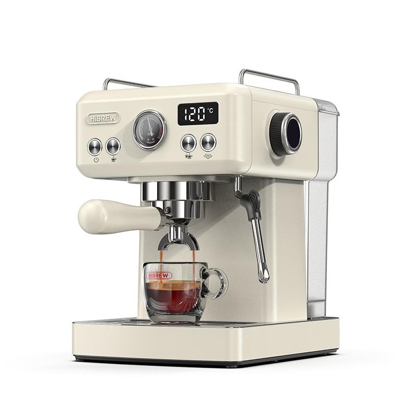 HiBREW H10A Semi Automatic Espresso Coffee Machine, 19Bar, Cold/Hot Coffee Maker