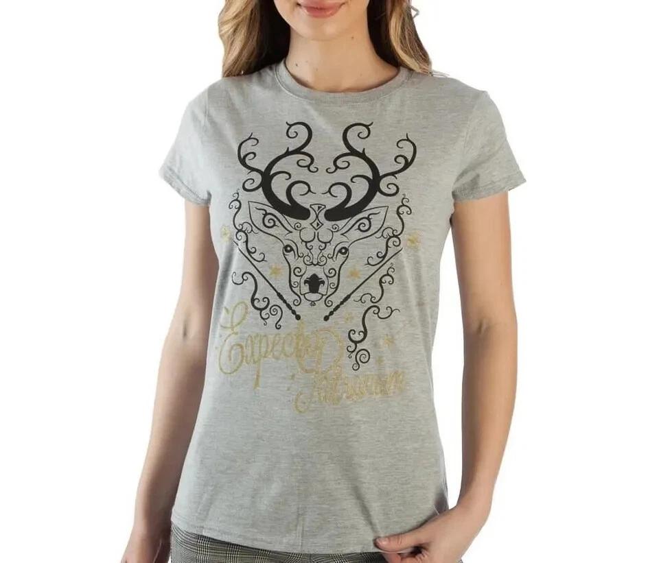 

Harry Potter Women s Expecto Patronum T-Shirt Stag Patronus 4XL