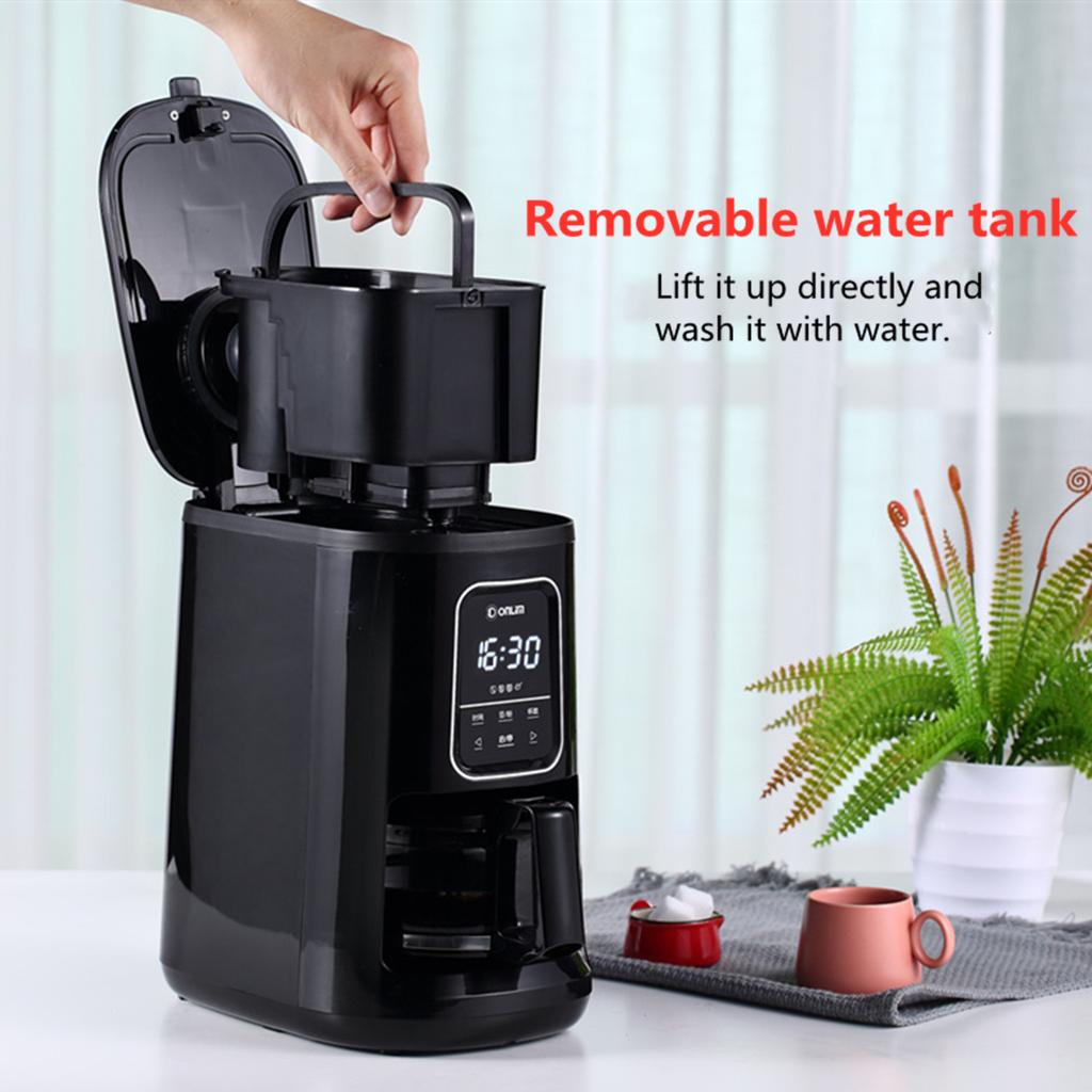 Buy 220V 900W 600ML Donlim DLKF1061 Household Fully Automatic Coffee