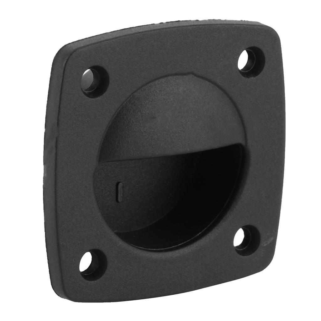 Pull Handle Nylon Deck Hatch Handle Accessory for Marine Yacht Fishing Boat Black