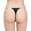 Men's See Through Bulge Pouch Micro Underwear Adjustable Transparent Waistband G-String Thong