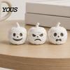 Exquisite Halloween Desktop Decorations 3D Printed Mummy Pumpkin Skull Figurine for Decorations, Versatile Showcase Display Statues with Funny