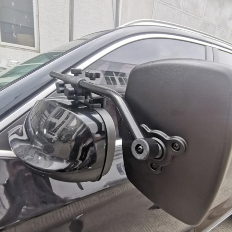 1 Pair Trailer Clip on Towing Mirror Extensions Wing Mirror for Car Motorhomes Side Mirror Extenders Rear View Mirror