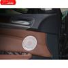 LHD RHD Auto Stereo Lautsprecher Tür Aufkleber Abdeckung Für BMW X5 E70 F15 2008-2018 Edelstahl Trim Auto styling Auto