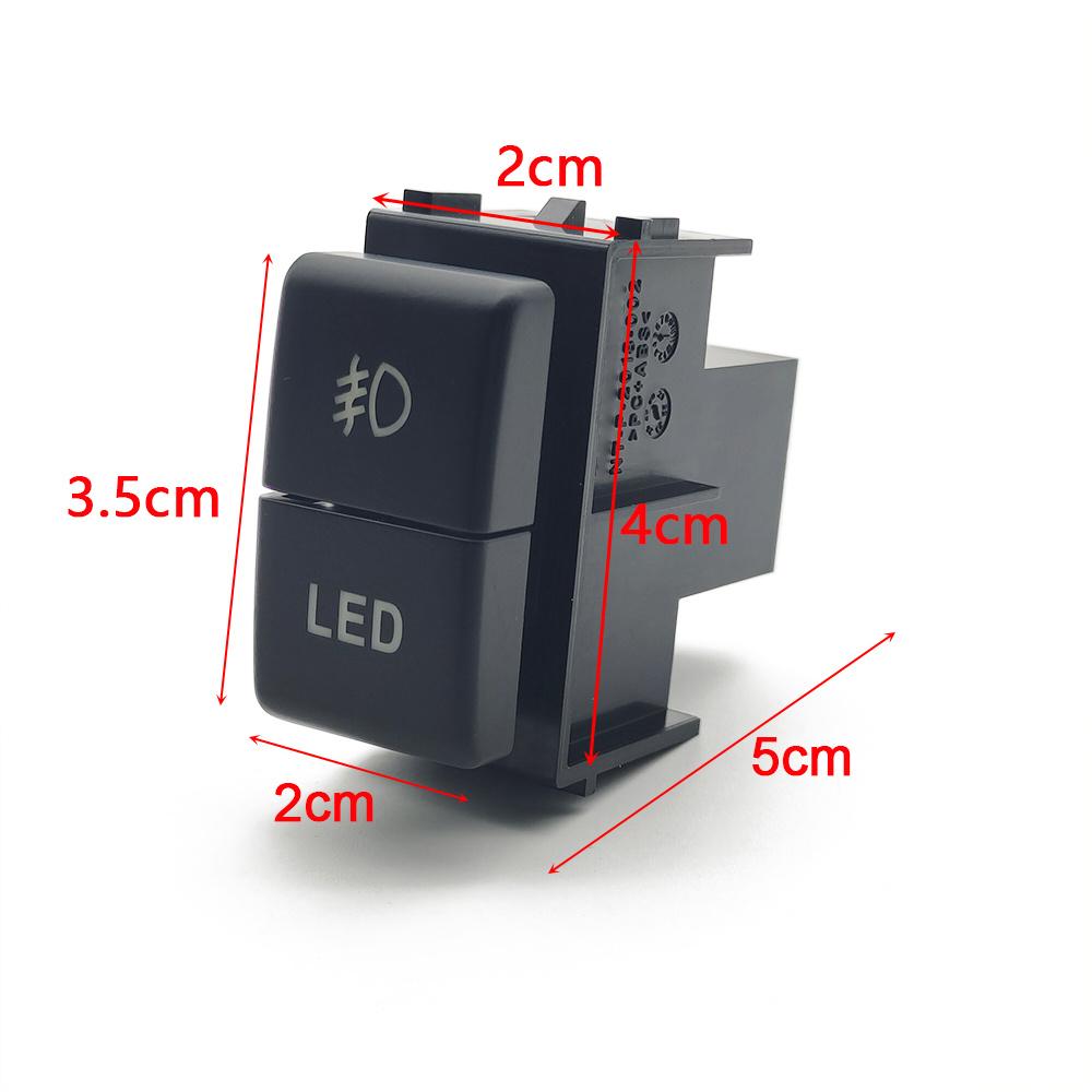 Car Front Fog Light & LED Switch for Nissan Patrol Y61 Y62 Titan Xterra X-TRAIL