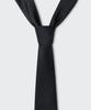 MUSINSA STANDARD Narrow Solid Tie [Black]
