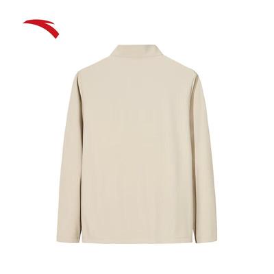 Men's Fleece-Lined Stand Collar Jacket