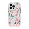 Luxury White Flower Transparent Case For iPhone 16 15 11 12 13 14 Pro Max Hard TPU Cases For iPhone 16E Back Cover Clear Case
