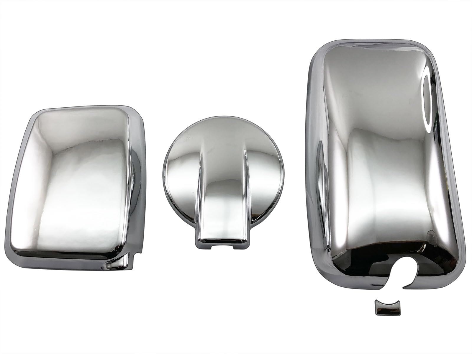 

BRIGHTZ Toyoace Vehicle Chrome Door Mirror Cover and Cover 140mm Diameter 1-ton Under-Mirror Set, [TK-MIR-SET-018]