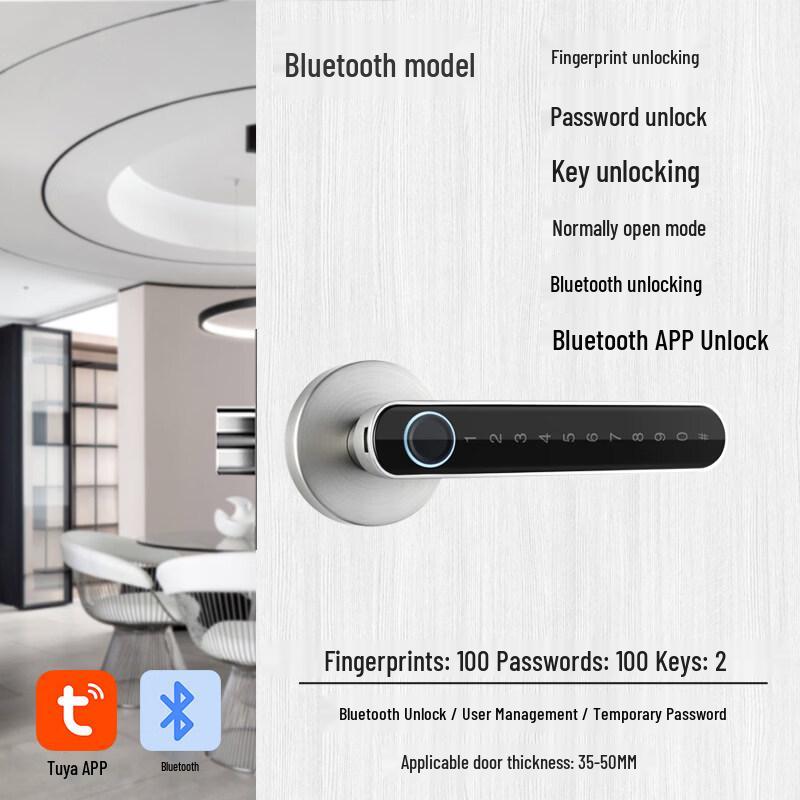 Lush Indoor Smart Fingerprint Door Lock