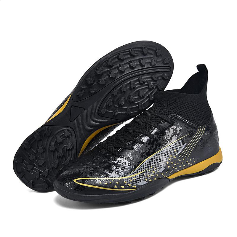 Children's Football Shoes Men's High-top AG Long Nails Primary and Secondary School Students TF Broken Nails Adult Game Sports Training Shoes