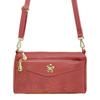 Summer new middle-aged and elderly mothers trend fashion embossed large capacity shoulder oblique span bag women