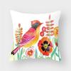 Bird Flower Animal Cushion Pillow Cover    Sofa Decorative