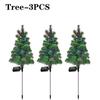 Christmas Tree Lights Solar Waterproof IP65 Durable Outdoor Decoration Lawn Balcony Easy Installation No Wiring Christmas Decora