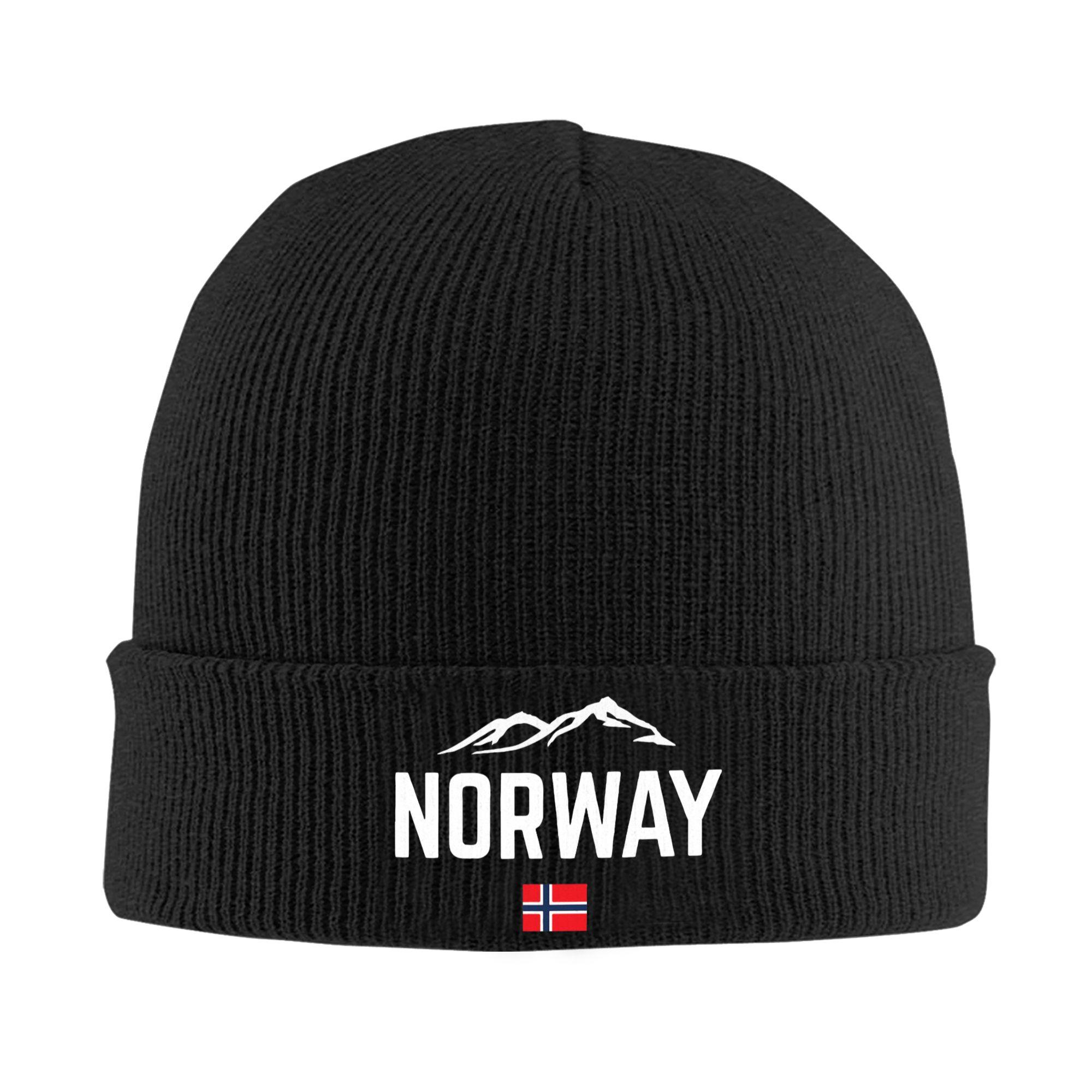 Norway Land of Dreams Bonnet Hat Fashion Knit Hats Unisex Women Unisex Winter Warm Skullies Beanies Caps One Size