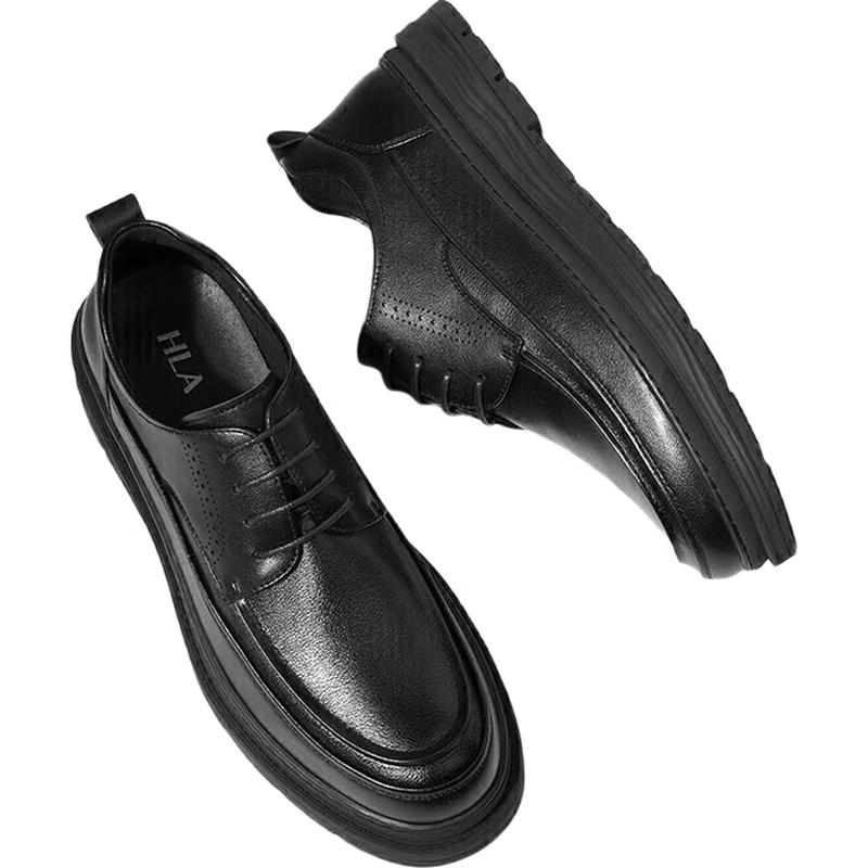 HLA Men s Classic Casual Leather Shoes 41