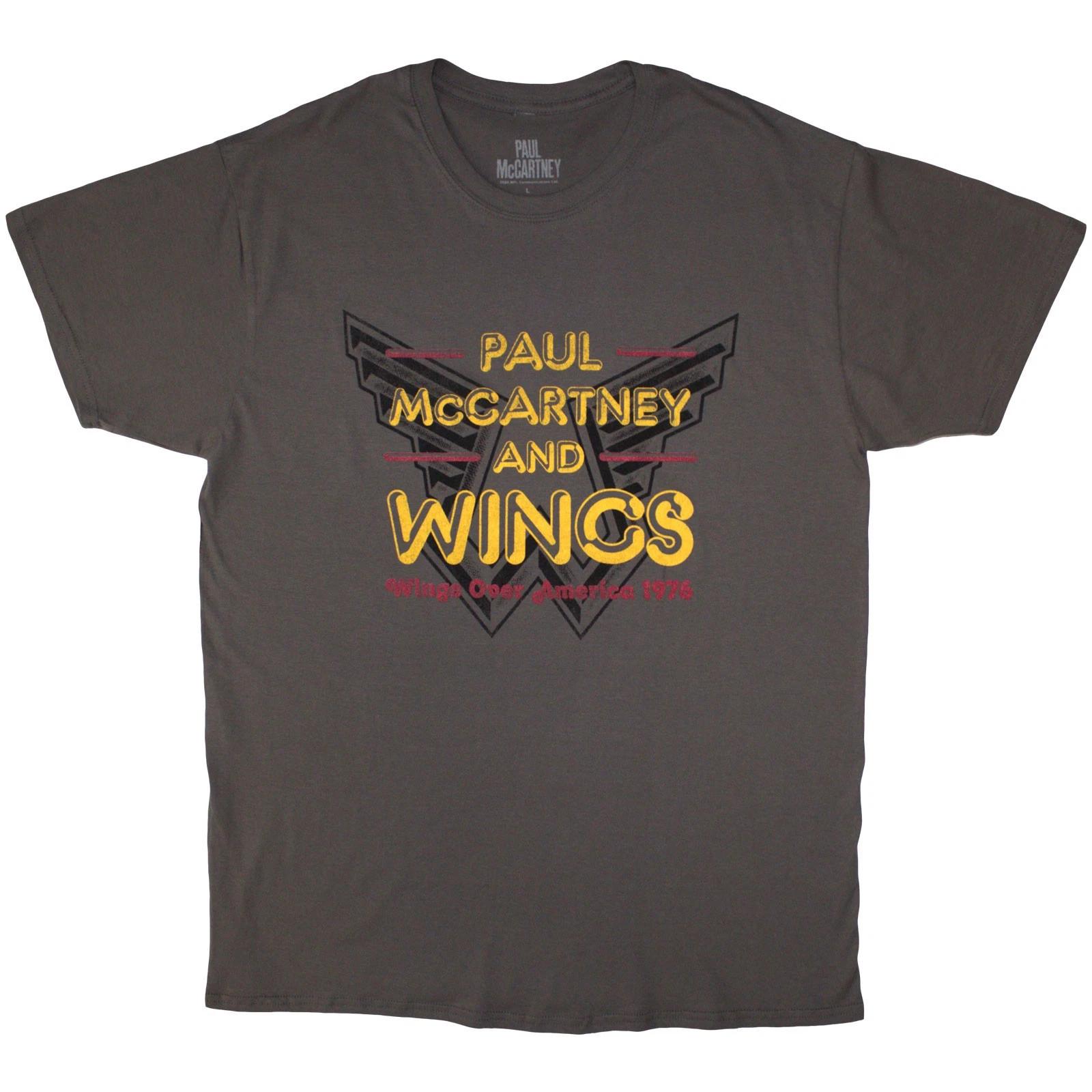 Paul McCartney Wings Over America  76 Official Mens Unisex T-Shirt 2XL