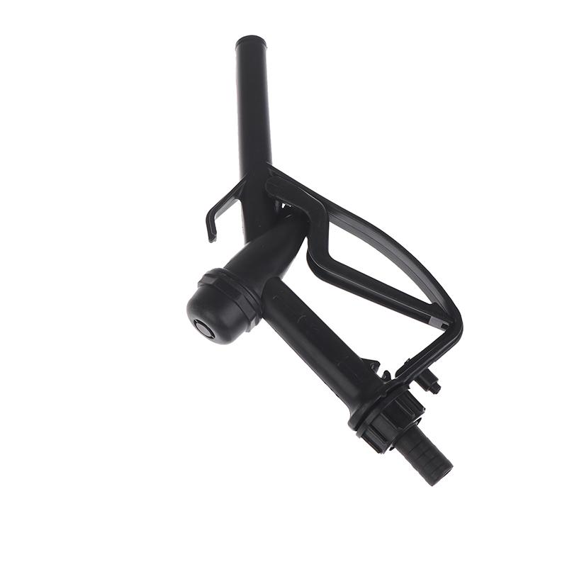 Plastic Manual Heavy Duty Fuel Nozzle With Hook 25Mm / 20Mm Diesel Gasoline Nozzle Max Flow 45L/M Flowmeter Meters