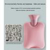 Hot Water Bottle with Classic Striped Cover, Hot Water Bag for Menstrual Cramps, Neck and Shoulder Pain Relief Hand Feet Warmer