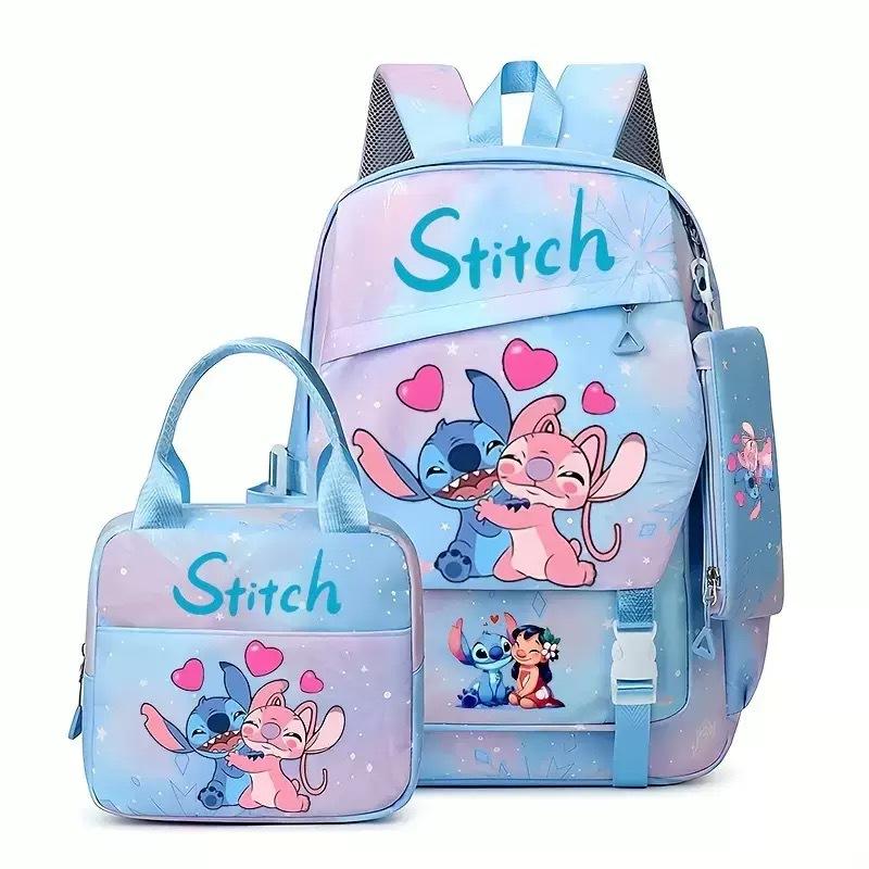 TS JYL laptop bag,Stitch Backpack Lightweight Large School Bag For Grade 1-6 Students