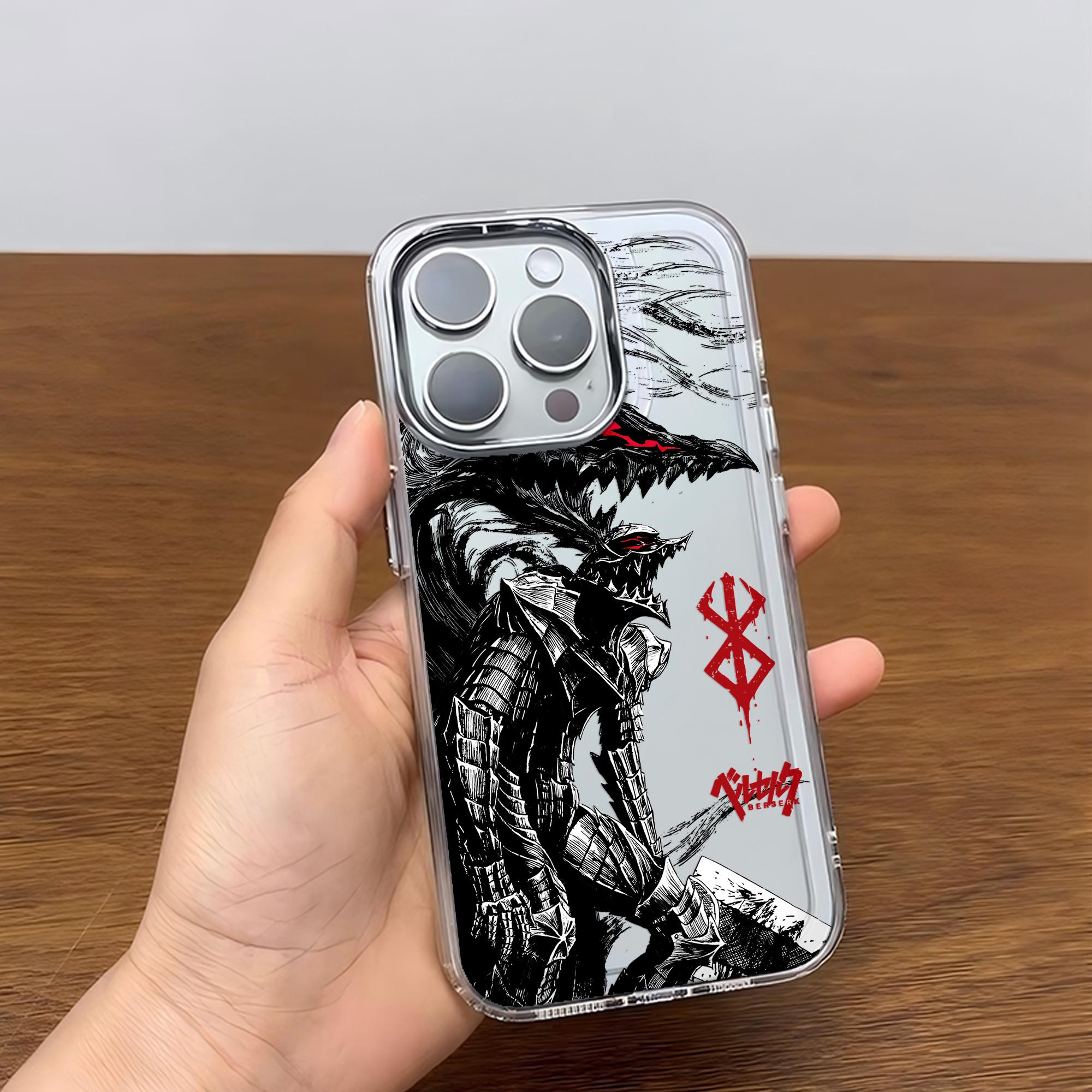 

New Japanese Hot Blood Anime Berserk Guts Phone Case for Xiaomi Redmi A5 10C 12 13 13C 14C Note10 12 13 14 Pro Plus 4G 5G Cover Redmi Note 14 4G