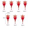 3pcs Long Tassel Spring Festival Lantern Honeycomb New Year Door Hanging Ornaments  Company
