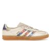 Liberty London X Gazelle Indoor Women Off White Gold Metallic Gum Lifestyle Sneakers JH7370