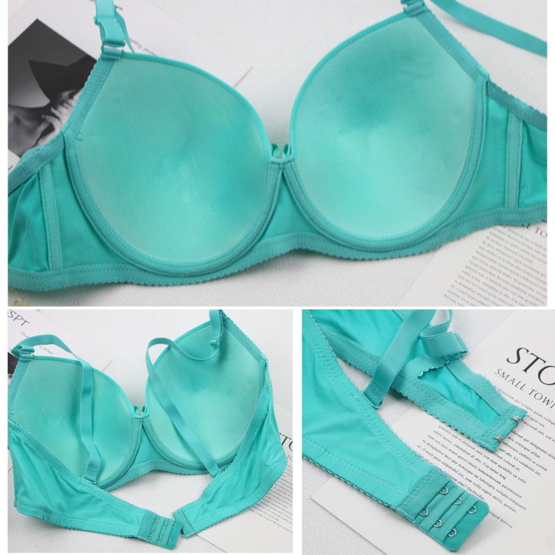 Fashion 2024 New Sexy Floral Push Up Bras For Women Seamless Female Plus Size Lingerie DEF Cup Full Underwear