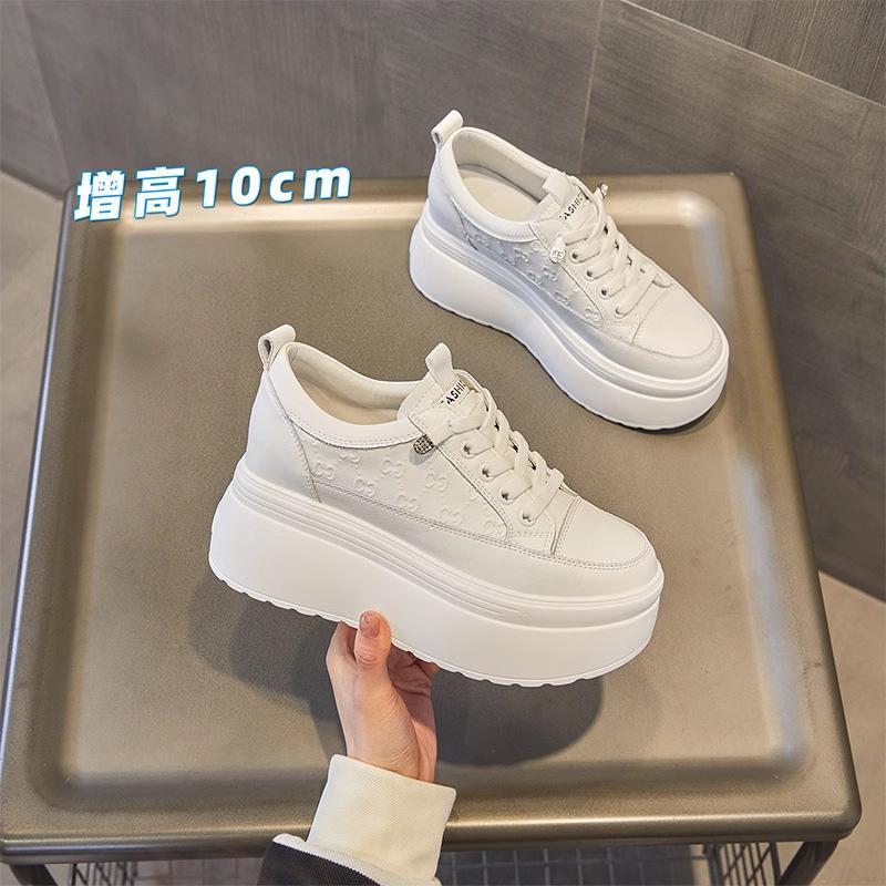 

little white women s shoes, spring and summer new women s shoes, fashionable muffin, thick-soled versatile casual board shoes 35 синий